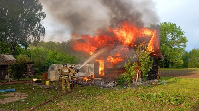 Пожар Музалево. Старожилово.19.05.25_2