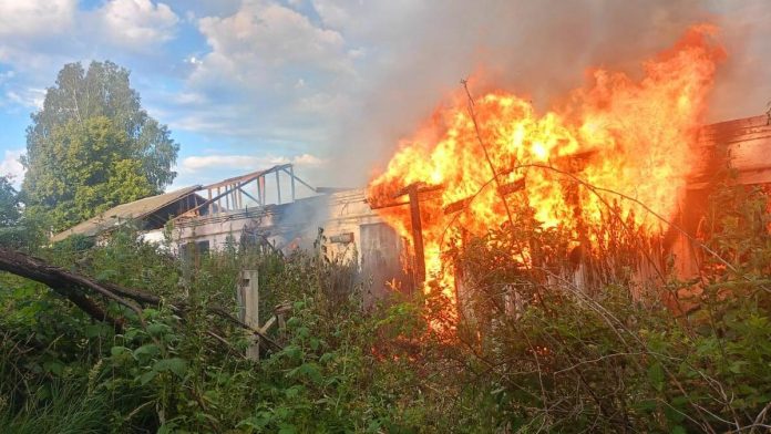 Пожар. Старожилово. 14.07.2025_3