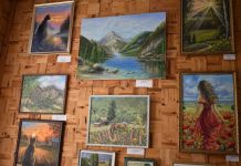 В Старожиловской библиотеке открылась выставка Натальи Соколовой