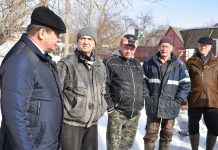 На сходе в старожиловских Бутырках обсудили подготовку к весеннему половодью