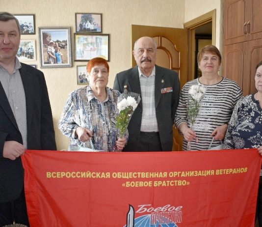 Старожиловское «Боевое братство» поздравило женщин с праздником 8 Марта