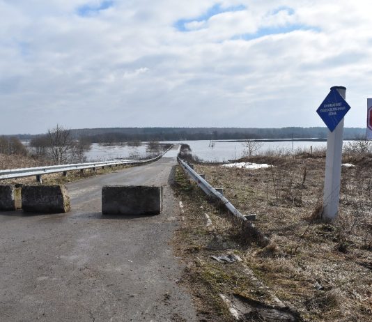 Уровень воды в Проне около старожиловских Бутырок заметно уменьшается