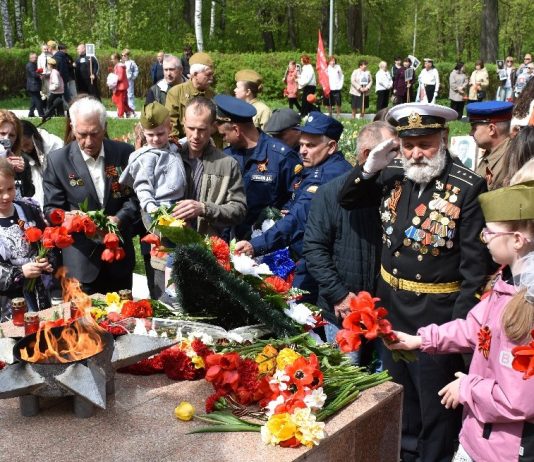 Старожиловцы отмечают День Победы
