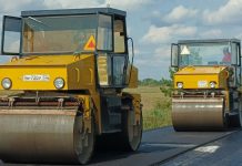 В Старожиловском округе по национальному проекту ремонтируют дорогу Большие Поляны – Соболево