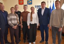 Старожиловских полиатлонистов поздравил глава округа Александр Соушев